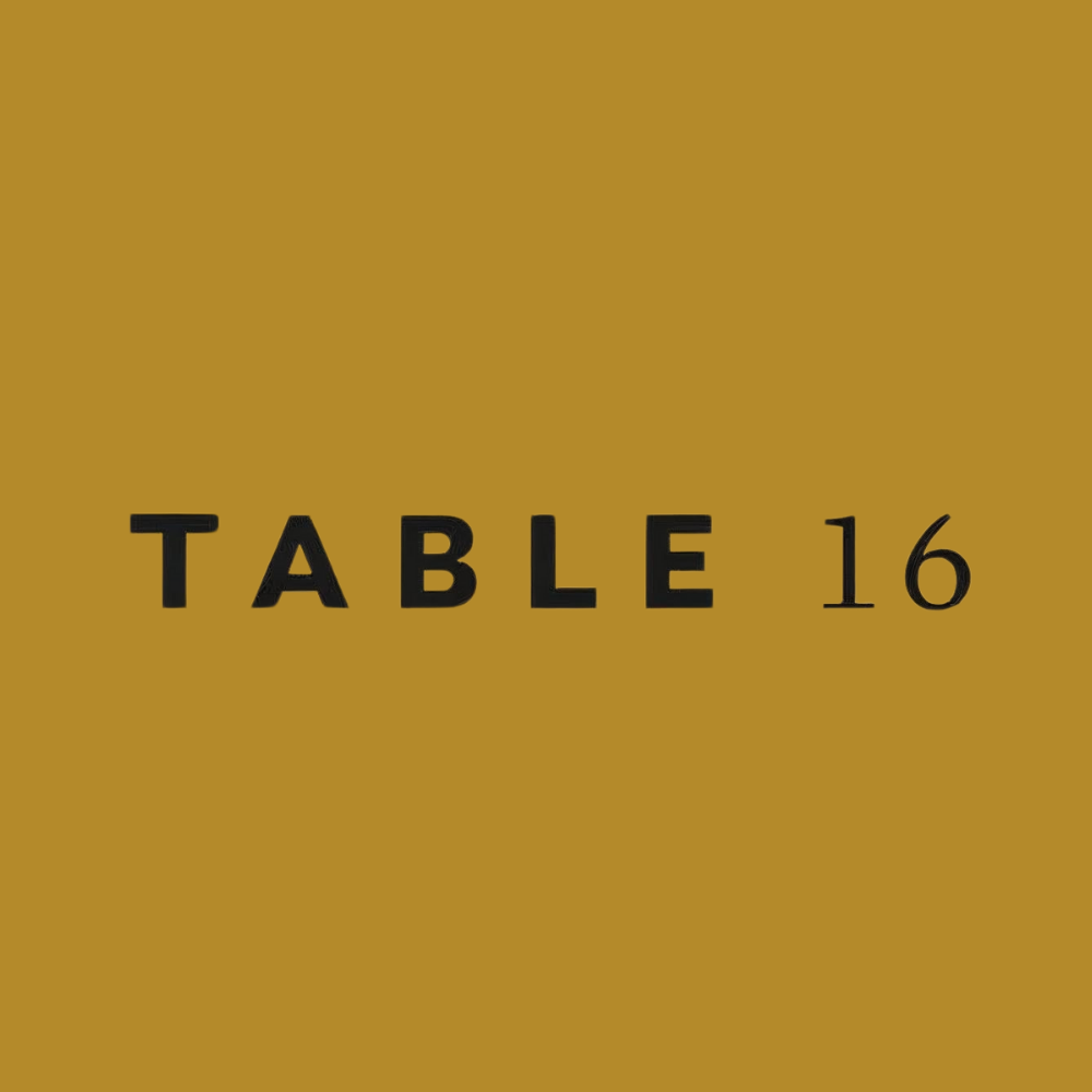 Table 16 logo